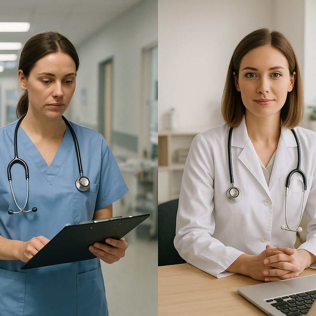 Praca w szpitalu vs w prywatnej klinice