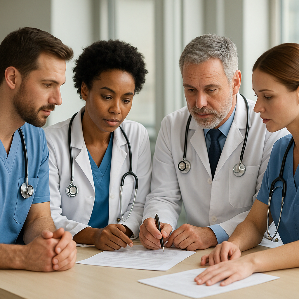 Jak lekarze pracują w zespole