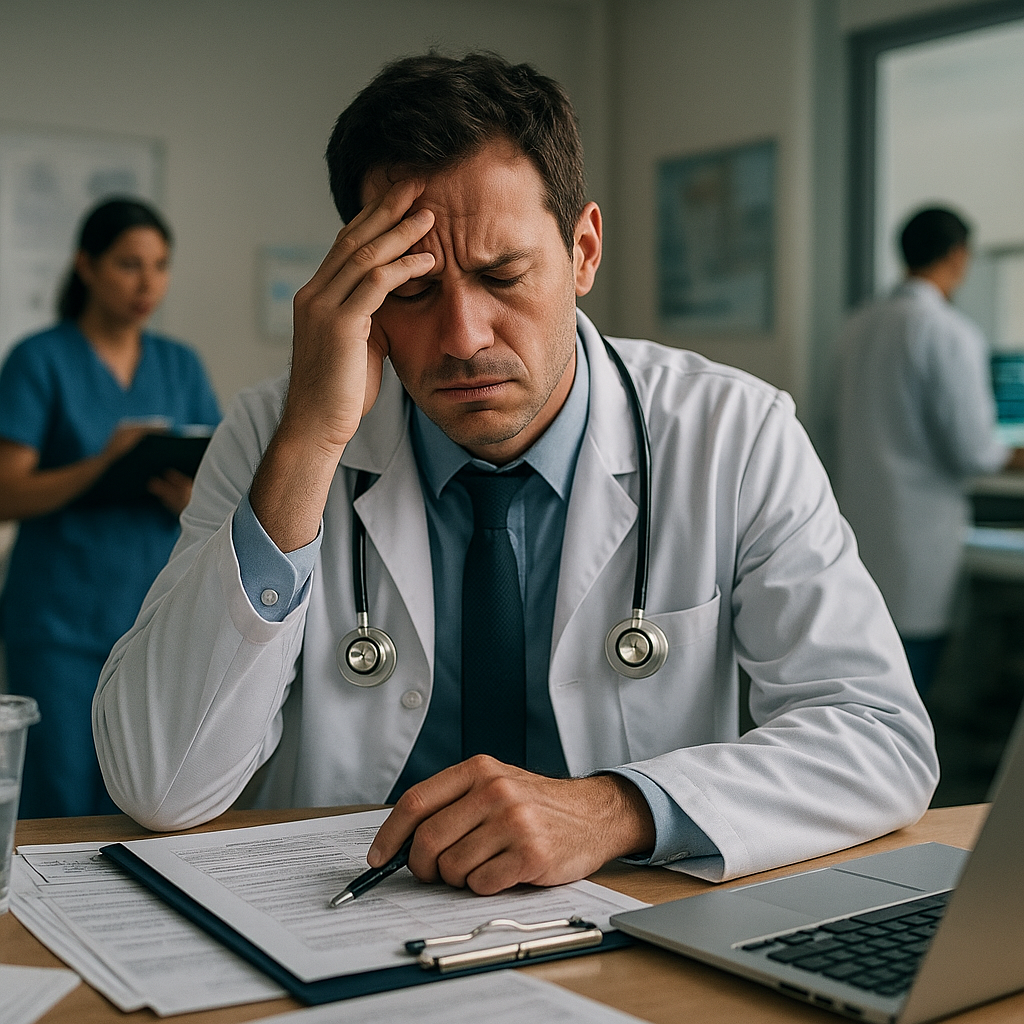 Najbardziej stresujące sytuacje w pracy lekarza