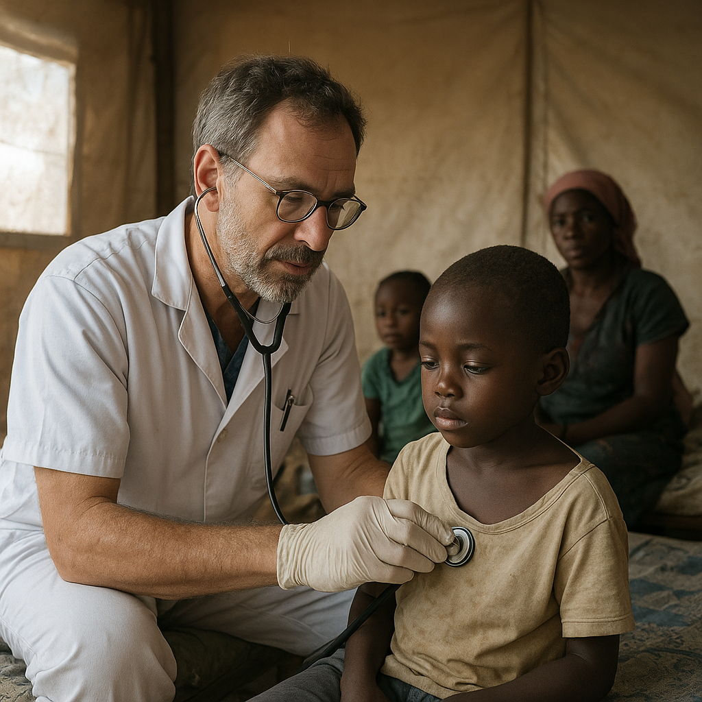 Jak wygląda praca lekarza w misjach humanitarnych