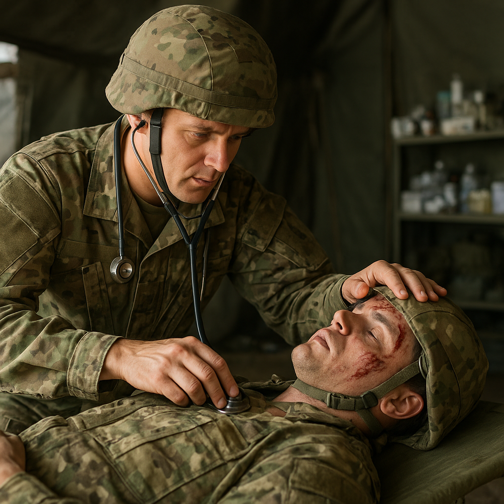 Jak wygląda praca lekarza wojskowego