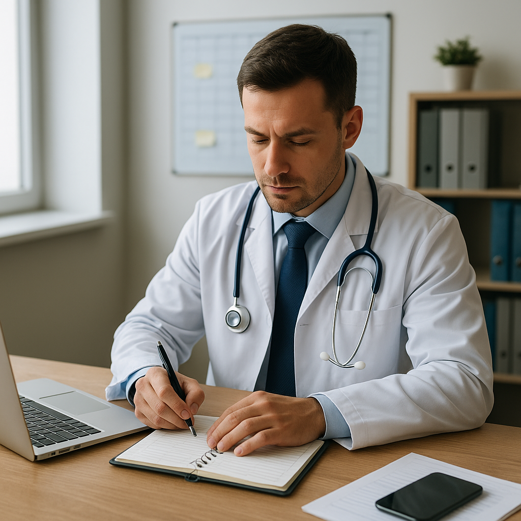 Jak lekarze organizują swój czas pracy