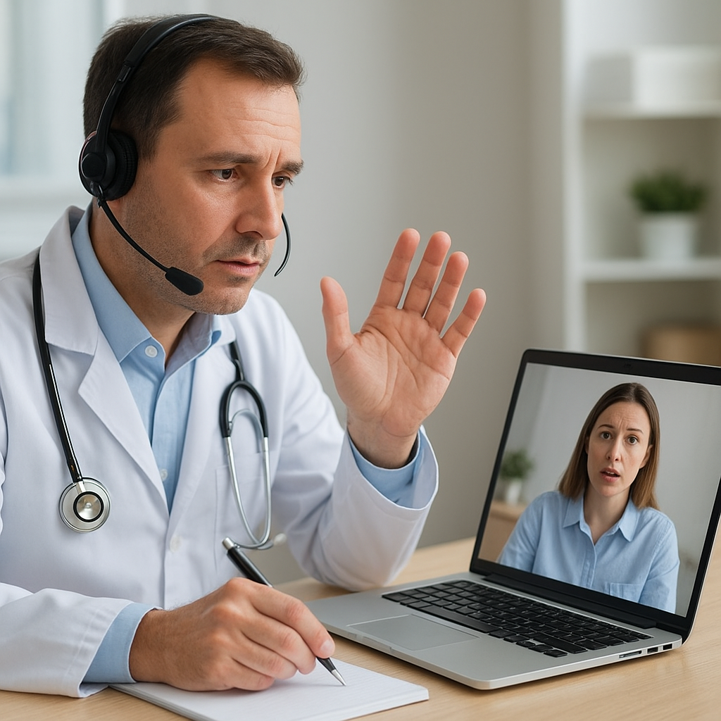 Jak wygląda praca lekarza w telemedycynie