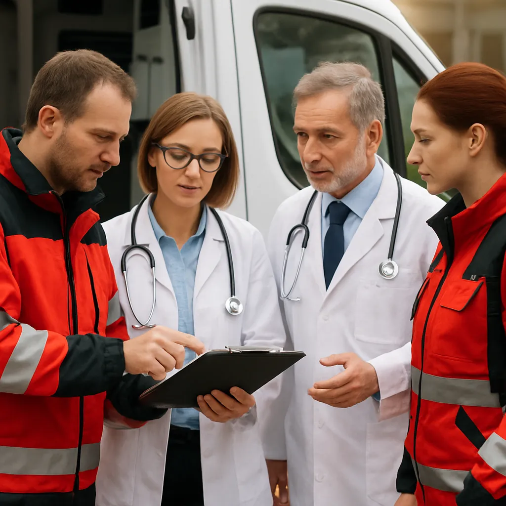 Jak lekarze współpracują z ratownikami medycznymi