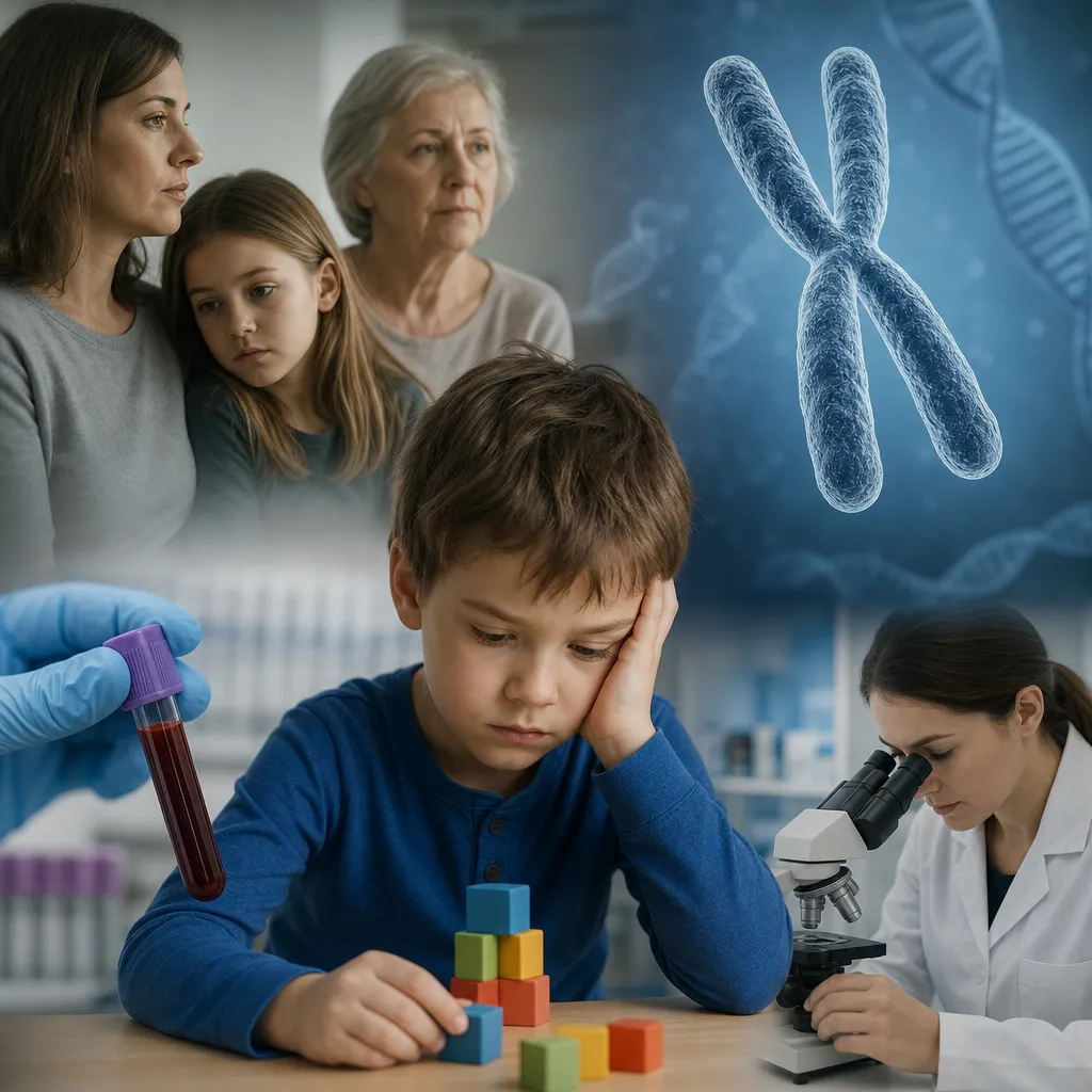 Zespół łamliwego chromosomu X – objawy, dziedziczenie i diagnostyka
