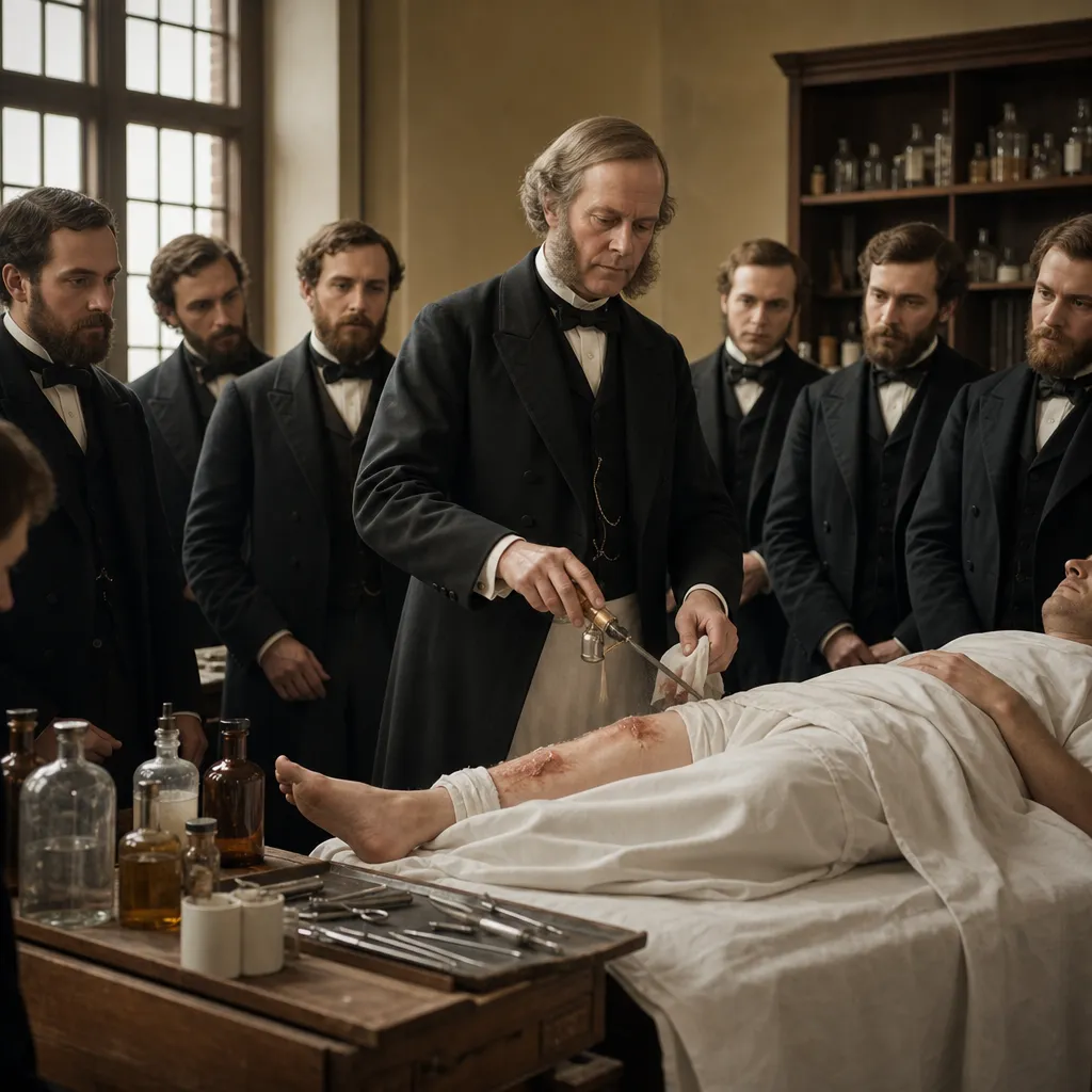 Joseph Lister i początki antyseptyki w chirurgii