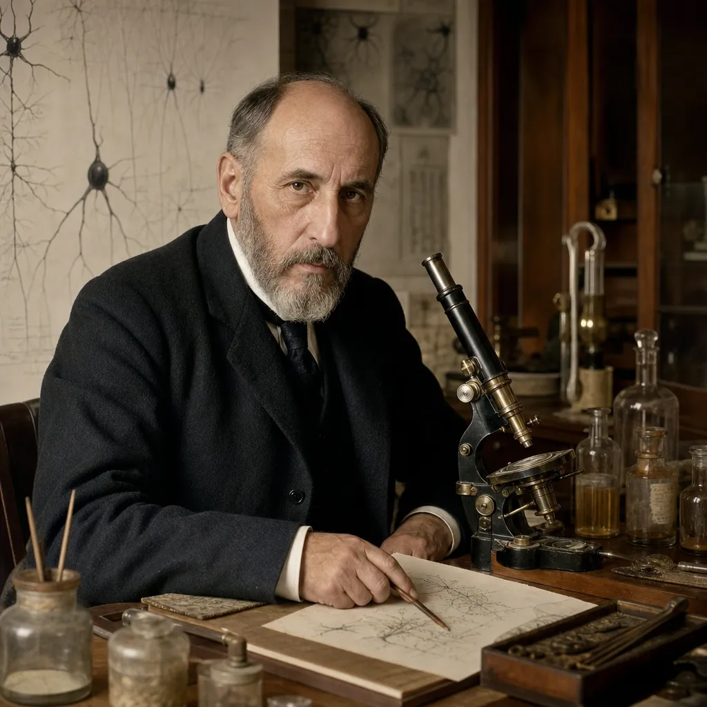 Santiago Ramón y Cajal — Hiszpania — 1852–1934